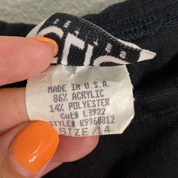 Clio Pieties- black classic skirt- 14P - Picture 6 of 6